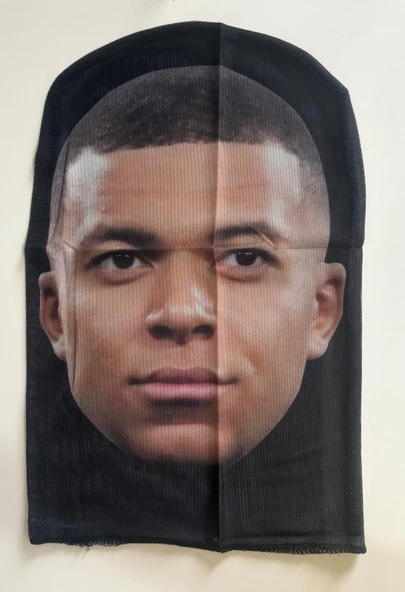 Mbappe 3 Boyutlu Nefes Alabilen Ünlü Maskesi - Resim 4