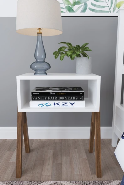 KZY BAŞUCU SEHPA - BEYAZ - Resim 6
