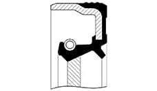 KRANK ARKA KEÇESİ ALFA ROMEO 164 -166 FIAT KUŞ SERİSİ-TEMPRA-TIPO SEAT IBIZA-ALTEA-CORDOBA-LEON-TOLE  Ö1=74 Ö2=90  Ö4=10 ürün görseli 1