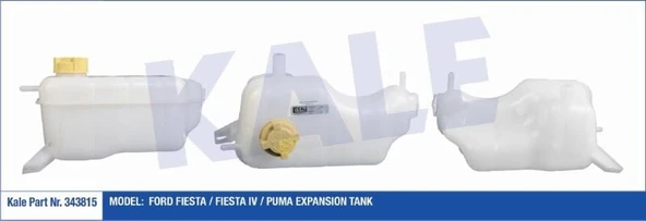 GENLEŞME TANKI (RADYATÖR EK DEPO) KAPAKLI FORD FIESTA / FIESTA IV / PUMA ürün görseli 1