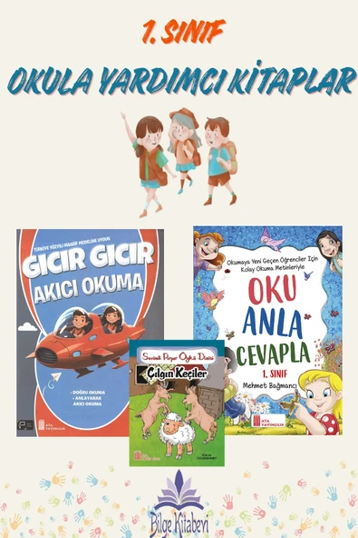 1. Sınıf Türkiye Yüzyılı Maarif Modeli Okumaya Yeni Geçenler İçin Oku Anla ve Cevapla+ Akıcı Okuma ürün görseli 1