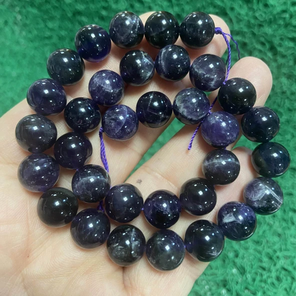 Küre Ametist Taşı 12 MM ürün görseli 1