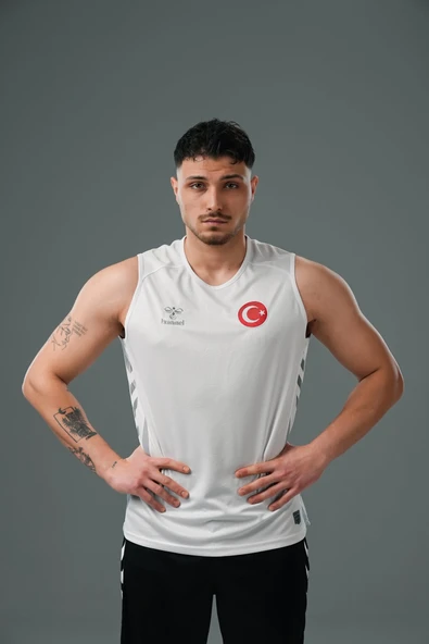 Hummel Dream Milli Takım Kolsuz Tişört Beyaz ürün görseli 1