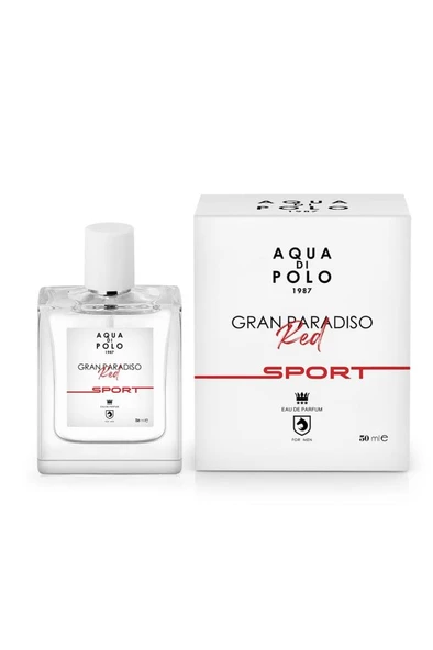 Aqua Di Polo 1987 Gran Paradiso Red Sport 50 ml Erkek Parfüm ürün görseli 1