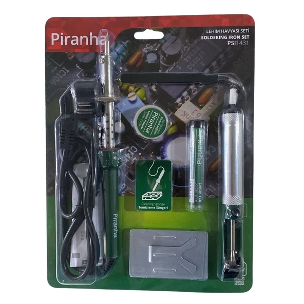 PSI 1431 Lehim Havyası Seti 60W - Resim 3