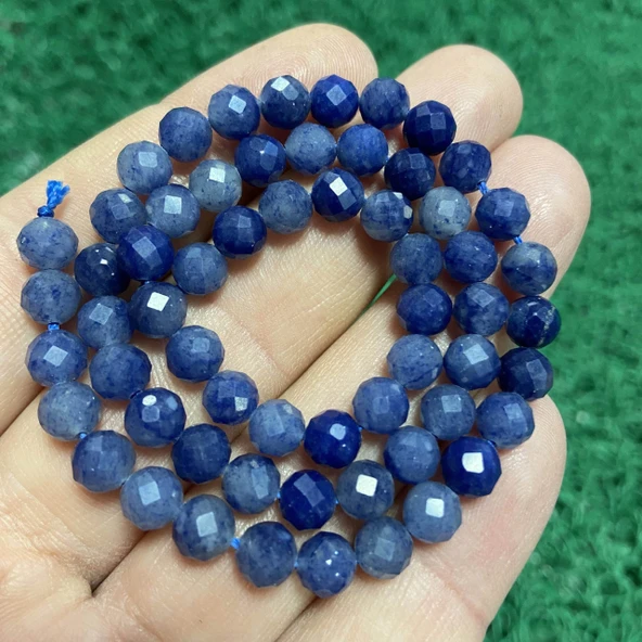 Faset Küre Tanzanit Taşı 6 MM ürün görseli 1