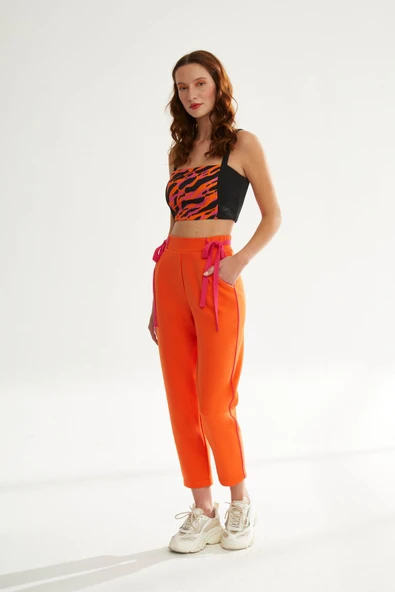 Naar Minimalist Crop Pantolon - Günlük & Şık Midi Pantolon ürün görseli 1