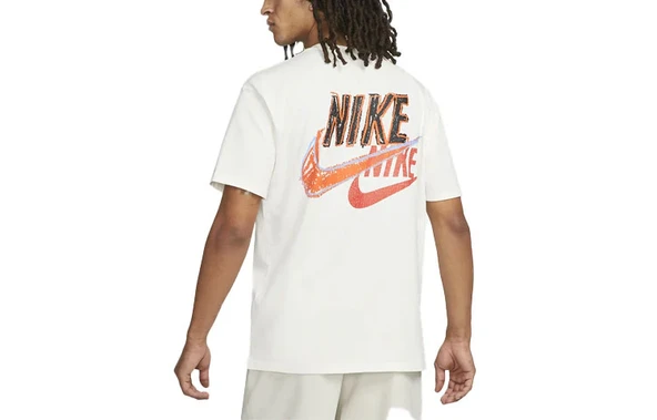 Nike Logo Baskılı T-Shirt - Resim 3