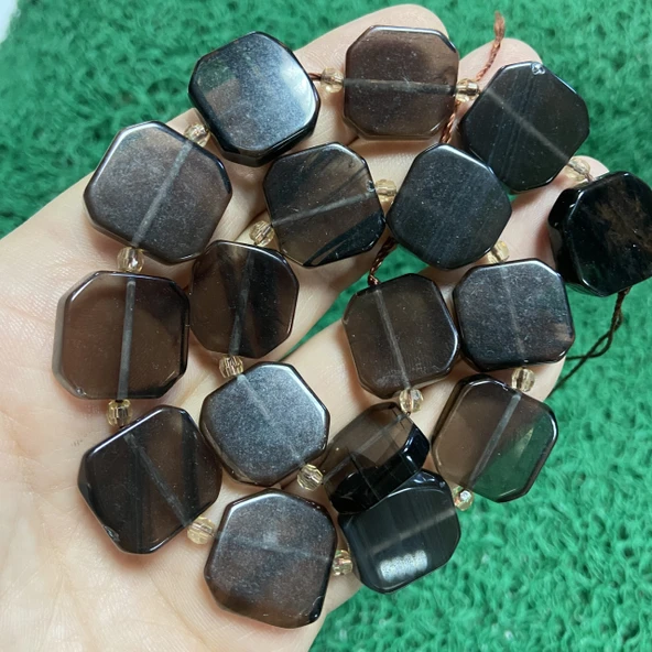 Kare Dumanlı Kuvars Taşı 20 MM ürün görseli 1