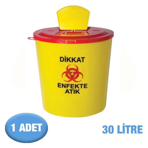 Tıbbi Atık Kutusu 30 L - Resim 2
