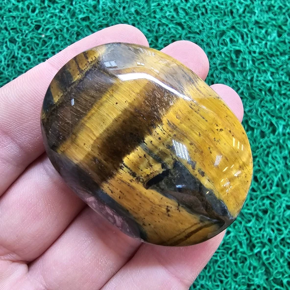 Oval Kütle Kaplan Gözü Taşı ürün görseli 1