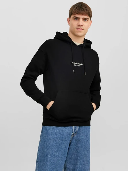 Jack&Jones Oversize Kapüşonlu Sweatshirt - Minimalist & Rahat - Resim 3