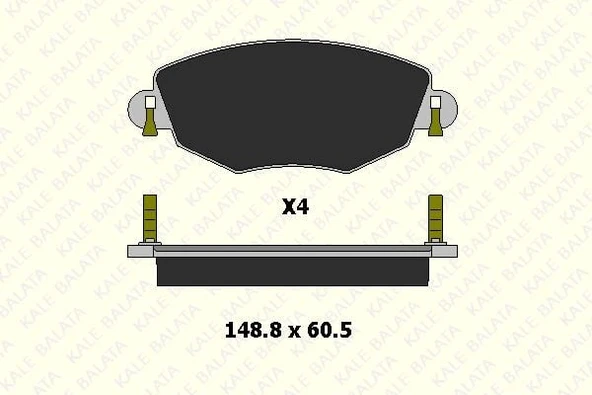 FREN BALATA ÖN FORD MONDEO III ürün görseli 1