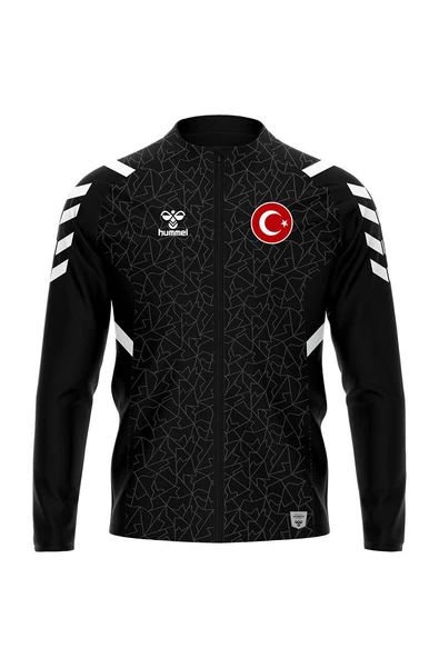 Hummel Dream Milli Takım Kamp Eşofman Üstü Siyah ürün görseli 1