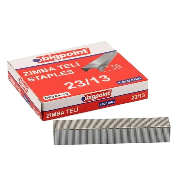 Bigpoint BP344-13 Zımba Teli 23/13 1000 Adet ürün görseli 1