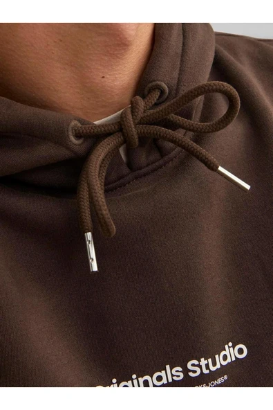 Jack&Jones Oversize Kapüşonlu Sweatshirt - Minimalist & Rahat - Resim 8