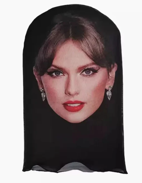 Taylor Swift 3 Boyutlu Nefes Alabilen Ünlü Maskesi ürün görseli 1