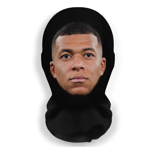 Mbappe 3 Boyutlu Nefes Alabilen Ünlü Maskesi - Resim 2