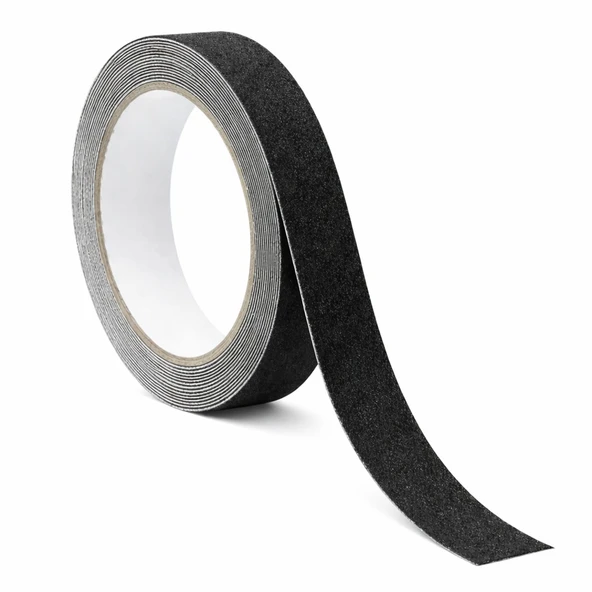 Profesyonel Yer Kaydırmaz Bant 19 mm x 5 m Kore Üretim Yüksek Mukavemetli Endüstriyel Güvenlik Bandı ürün görseli 1