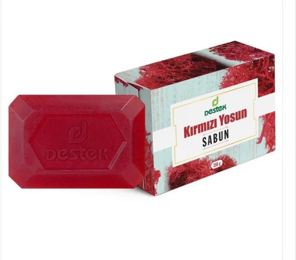 Destek Kırmızı Yosun Sabun 150 Gr ürün görseli 1