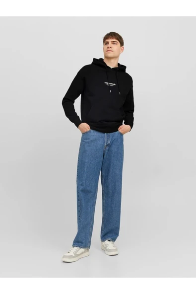 Jack&Jones Oversize Kapüşonlu Sweatshirt - Minimalist & Rahat - Resim 10