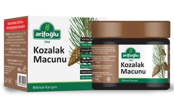 Arifoğlu Kozalak Macunu 300 Gr ürün görseli 1