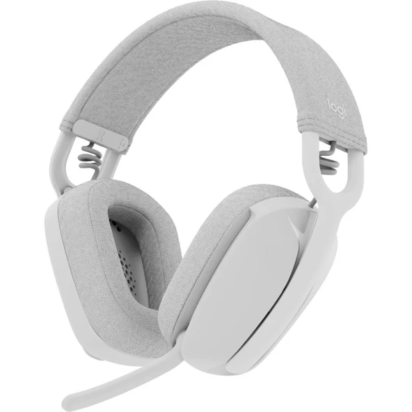 Logitech Zone Vibe 100 Bluetooth Çağrı Merkezi Kulaklığı Beyaz Teşhir ürün görseli 1