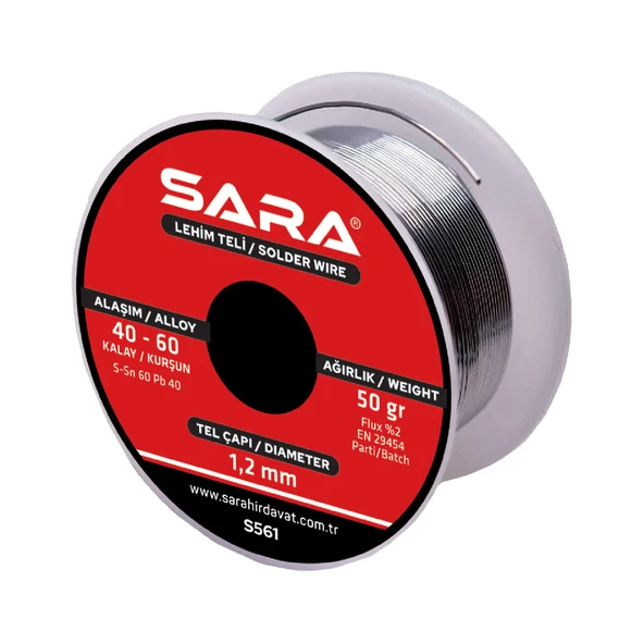 SARA S561 LEHİM TELİ 50gr ürün görseli 1