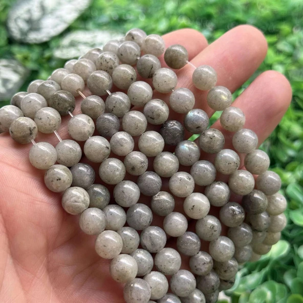 Küre Labradorit Taşı 8 MM - Resim 2