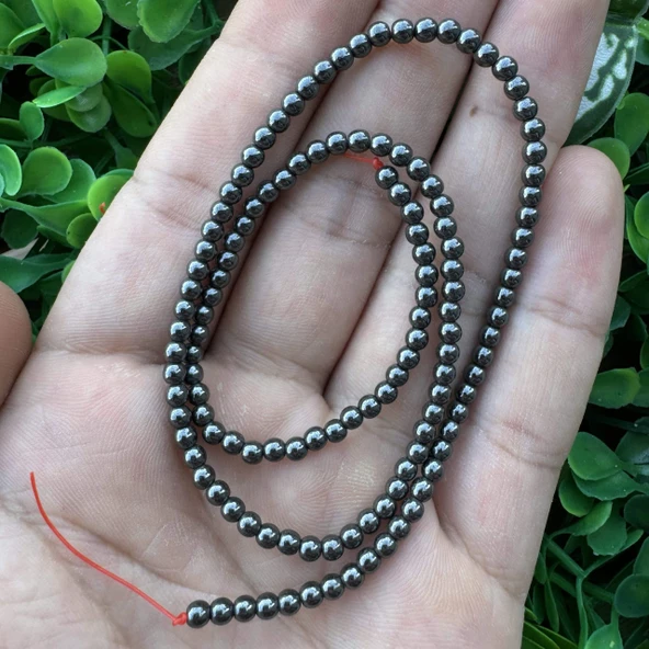 Küre Füme Hematit Taşı 3 MM ürün görseli 1