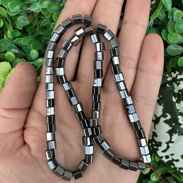 Vida Füme Hematit Taşı 5x5MM ürün görseli 1
