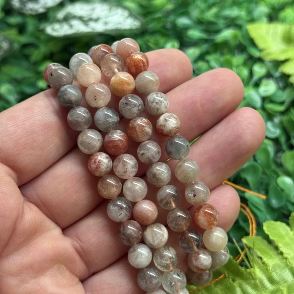 Küre Tanzanya Güneş Taşı 8 MM ürün görseli 1