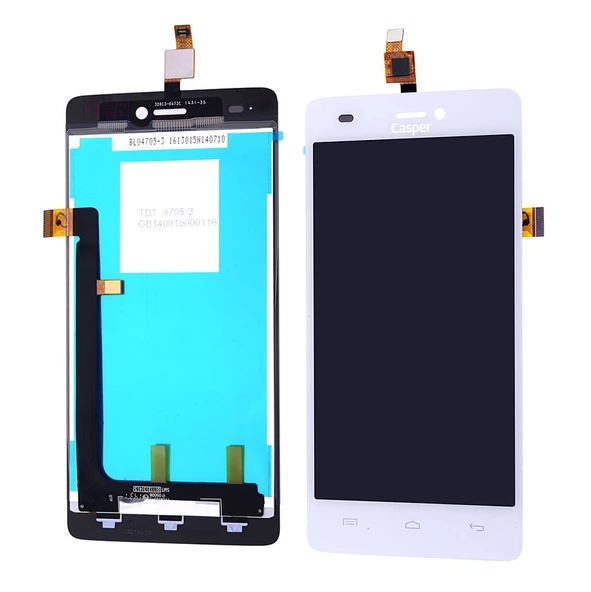 Casper VIA V8c LCD Ekran Dokunmatik Orj - Beyaz ürün görseli 1