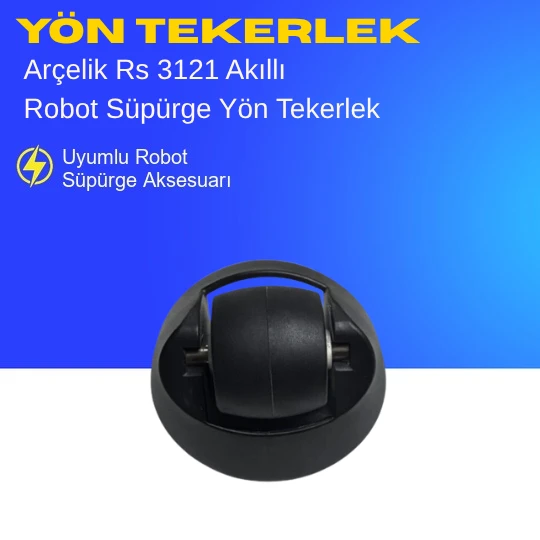 Arçelik Rs 3121 Akıllı Robot Süpürge Yön Tekerlek Aksesuarları – Yedek Parça ürün görseli 1