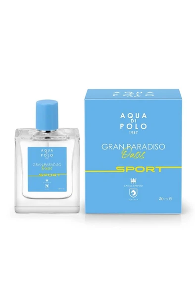 Aqua Di Polo 1987 Gran Paradiso Oasis Sport EDP 50 ml Erkek Parfüm ürün görseli 1