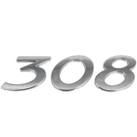 PEUGEOT   308  ( 308 ve  PEUGEOT )  YAZI  - İKİLİ YAZI  SETİDİR ürün görseli 1