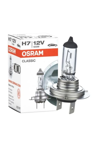 FAR AMPULU OSRAM H7  ( 2 ADET ) 12V  55W     64210CLC ürün görseli 1