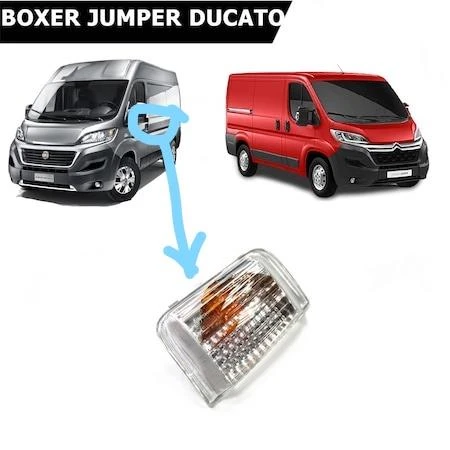 Fiat Ducato Ön Kapı Ayna Sinyali Sol  (71748252) - Resim 4