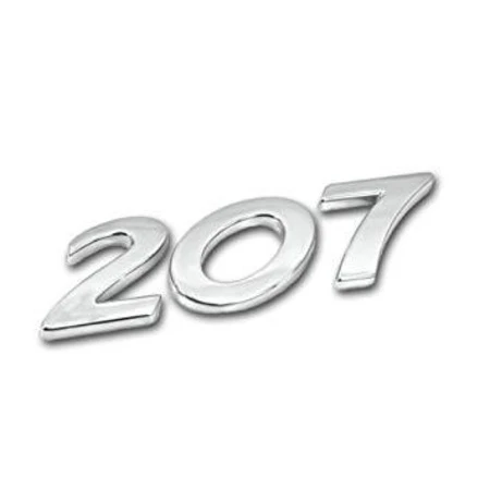PEUGEOT 207 - BAGAJ KAPUTU  ÜZERİ 207  YAZISI ve ASLAN ARMASI ürün görseli 1