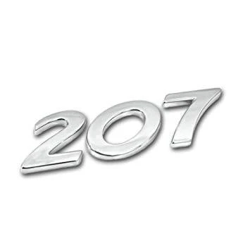 PEUGEOT 207 -  BAGAJ KAPUTU  ÜZERİ 207  YAZISI    8665.PV ürün görseli 1