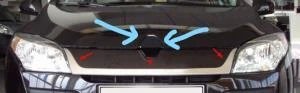 Renault Megane 3 ( HB )  Ön Panjur  Arması 628900021R ürün görseli 1