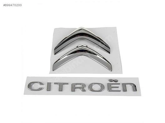 Citroen BERLİNGO 3 Bagaj Kaputu  Cİtroen Yazı ve Çavuş Arması ürün görseli 1