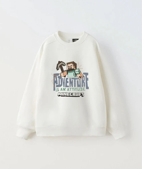 Minecraft Çocuk Sweatshirt - Resim 2
