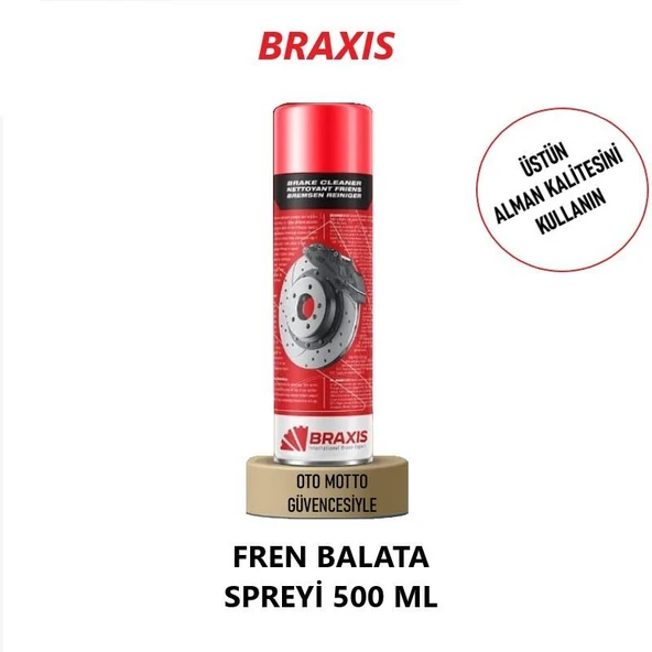 Braxıs Fren Balata Temizleme Spreyi Braxis 500 ML ürün görseli 1