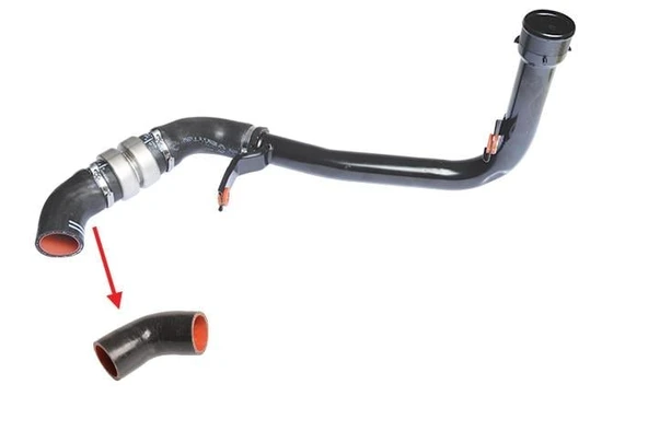 Peugeot Boxer Citroen Relay  2.2 HDI  Turbo İntercooler Üst Hortumu ürün görseli 1