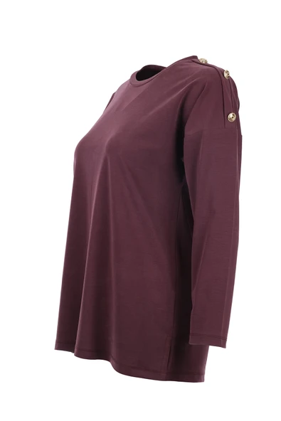 On Kadın Oversize Uzun Kol Minimalist Bluz - Rahat ve Şık ürün görseli 1