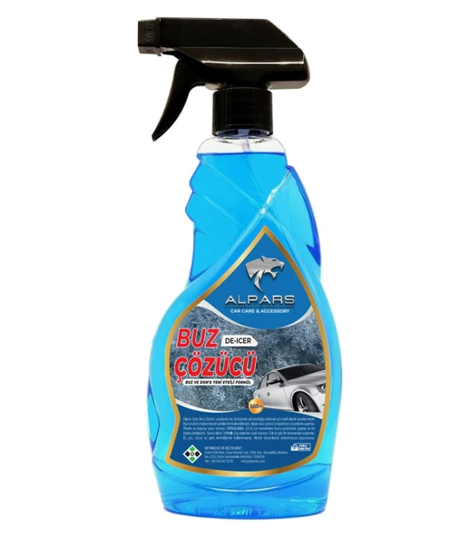 ALPARS Araba Cam Buz Çözücü Sprey Cam Buzlanma Önleyici 500 ML ürün görseli 1