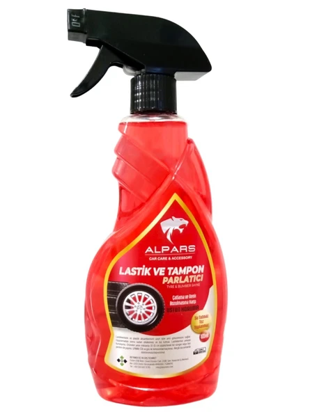 ALPARS Oto Lastik Ve Tampon Parlatıcı Ve Lastik Koruyucu Sprey Sünger Hediyeli 500 ml ürün görseli 1