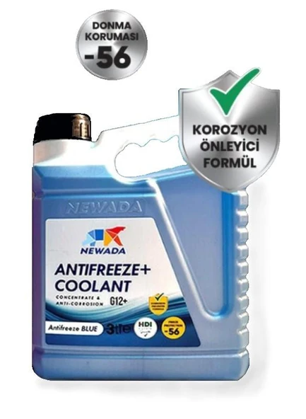 OTO MOTTO NEWADA Süper Mavi Antifriz -56°c 3 Lt ürün görseli 1