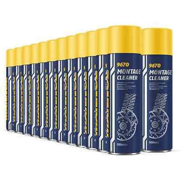 MANNOL 9670 FREN BALATA GENEL BAKIM SPREYİ 500 ML X 24 ADET (KOLİ) ürün görseli 1